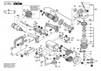 Bosch 0 601 359 062 GNS 14 Wet Grinder 230 V / 037 - GR Spare Parts